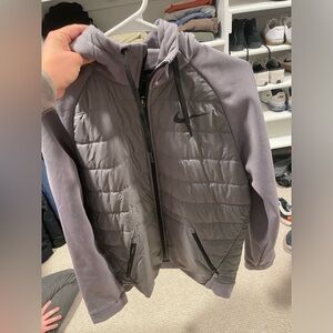 Nike Men’s Jacket in Gray, perfect condition